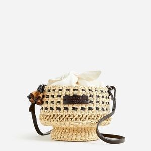 Limited Edition J. Crew x AAKS Raffia Bag